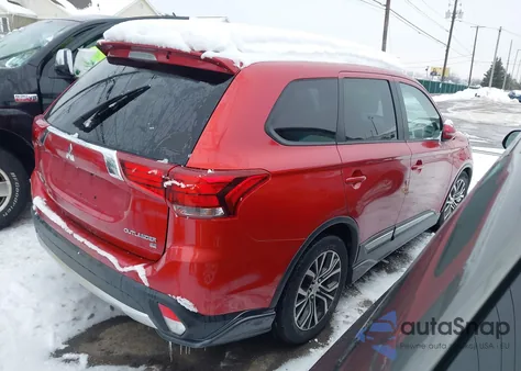2016 Mitsubishi Outlander Es/Se/Sel из США, поврежденный, VIN JA4AZ3A37GZ005488